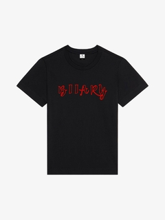 T-shirt biiary em algodão com nome