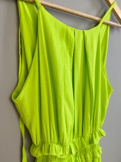 Vestido Lorena - Verde Lima - comprar online