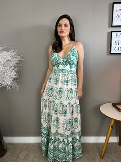 Vestido Letícia - Verde - comprar online