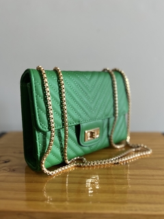 Bolsa Grécia - Verde - comprar online