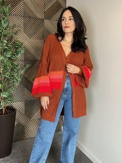 Cardigan Bruna - Marrom