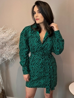 Vestido Larissa - Zebra Verde