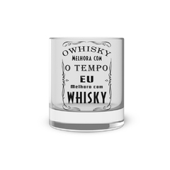 Copo de Whisky em Vidro Cristal 200 ml