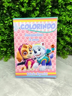 Revistinha para colorir Personalizada - Art's Canaã