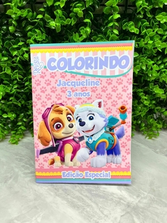 Revistinha para colorir Personalizada - loja online