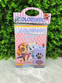 Revistinha para colorir Personalizada