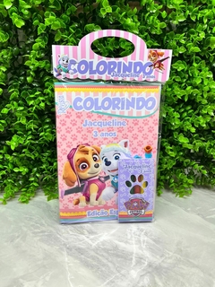 Revistinha para colorir Personalizada - comprar online