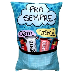 Almofada com bolso personalizada na internet