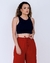 Cropped Regata Preto