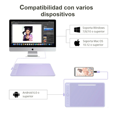 Tableta Digitalizadora Parblo Intangbo M en internet
