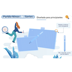 Tableta Digitalizadora Parblo Ninos N4 - comprar en línea