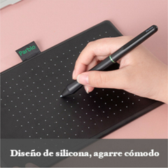 Tableta Digitalizadora Parblo Ninos N7B Negra Diseño Dibujo