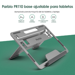Soporte Base Monitores Dibujo Tabletas Laptops Parblo PR110 - Parblo