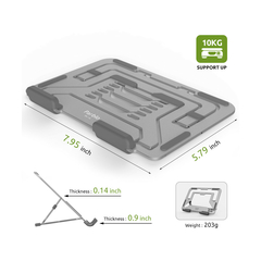 Soporte Ajustable Tabletas Y Celulares Parblo PR114 Metálico - Parblo