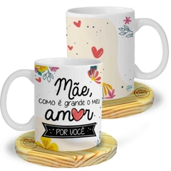 Caneca Mãe: como é grande o meu amor