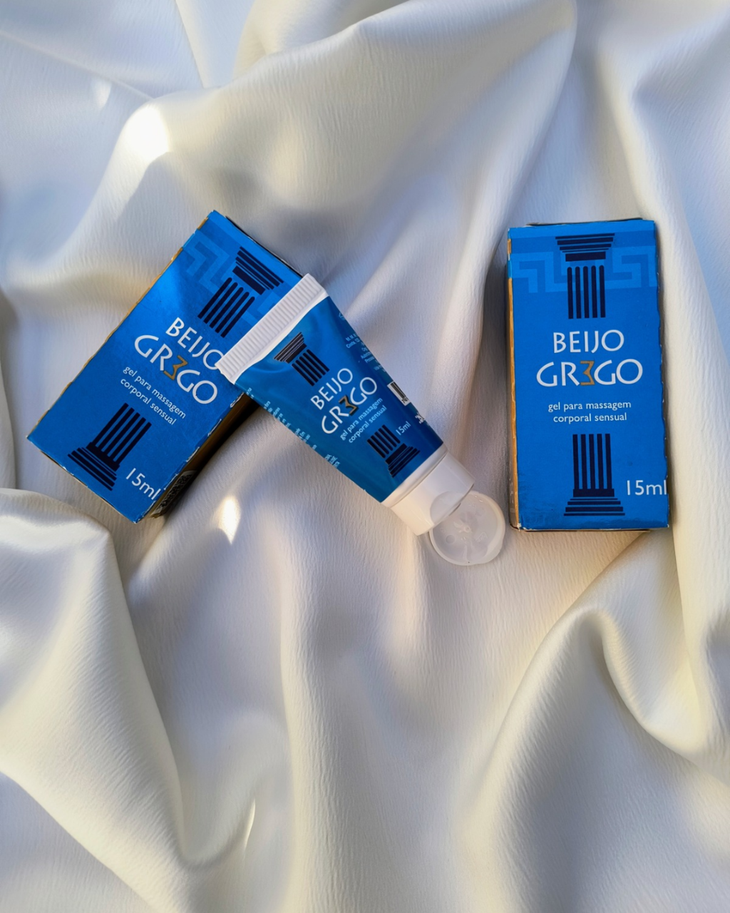 Gel beijo grego 15 ml beijável - Comprar em Meninama