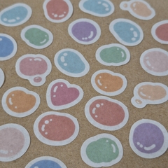 Imagen de Stickers pequeños kawaii papel de arroz