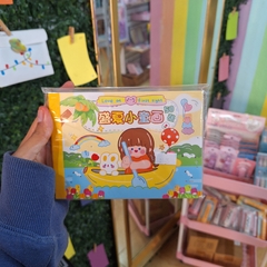 Libro stickers kawaii papel de arroz