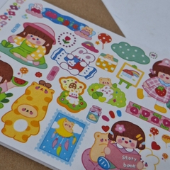 Libro stickers kawaii papel de arroz - tienda en línea