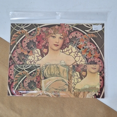 POST IT STICKY NOTES DECORADOS ART 1986 BY ALPHONSE MUCHA - tienda en línea