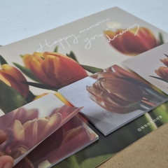 POST IT FLORES STICKY NOTES NOTAS ADHESIVAS CARPETA - Maco Creativos