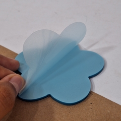 Imagen de POST IT TRANSPARENTES STICKY NOTES DIFERENTES FIGURAS 7.5x7.5cm FORMAS NOTAS ADHESIVAS STICKY NOTES