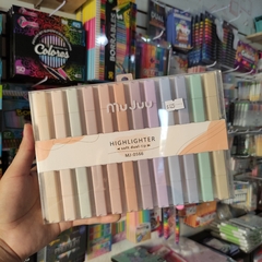 MARCATEXTOS HIGHLIGHTER MUJUU 12 PZS