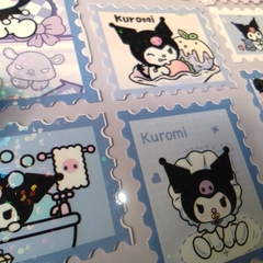 PLANILLA DE STICKERS DE PVC CON BRILLO SANRIO - tienda en línea