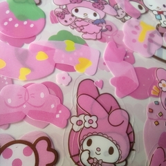 CONJUNTO DE PEGATINAS DIY MY MELODY MUNDO SANRIO en internet