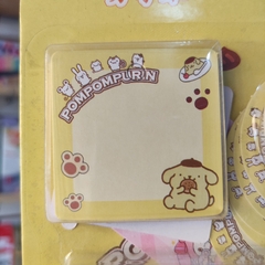 KIT POMPOMPURIN POST IT Y STICKERS SANRIO en internet