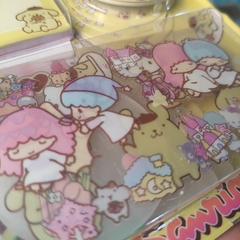 KIT POMPOMPURIN POST IT Y STICKERS SANRIO - tienda en línea