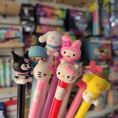 PLUMAS PUNTA FINA DE GEL TINTA NEGRA MUNDO SANRIO - comprar en línea