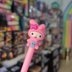 PLUMAS PUNTA FINA DE GEL TINTA NEGRA MUNDO SANRIO - tienda en línea