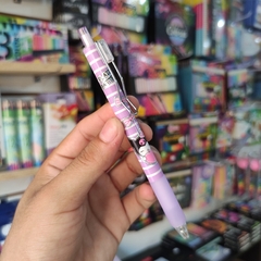 PLUMAS DE GEL KUROMI TINTA NEGRA MUNDO SANRIO - tienda en línea