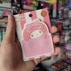 POST IT DECORADO MUNDO SANRIO 6x7.5cm 30 PZS STICKY NOTES - comprar en línea