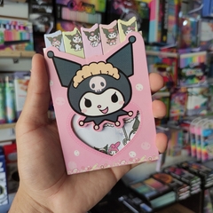 POST IT Y SEPARADORES DECORADOS KUROMI MUNDO SANRIO - tienda en línea