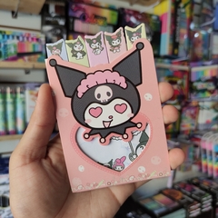 POST IT Y SEPARADORES DECORADOS KUROMI MUNDO SANRIO - comprar en línea