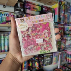 Imagen de CONJUNTO DE PEGATINAS DIY MY MELODY MUNDO SANRIO