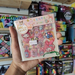 CONJUNTO DE PEGATINAS DIY MY MELODY MUNDO SANRIO