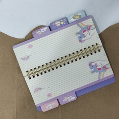 LIBRETAS 17 x 6.5 cm ARILLOS SEPARADORES INCLUÍDOS MUNDO SANRIO - comprar en línea