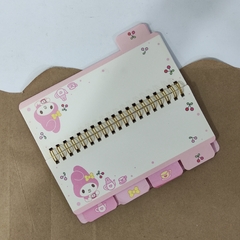 LIBRETAS 17 x 6.5 cm ARILLOS SEPARADORES INCLUÍDOS MUNDO SANRIO - comprar en línea