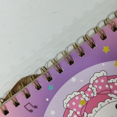 PLANNERS 104 PAGS 18.6 x 12.3 cm PASTA DURA ARILLOS MUNDO SANRIO en internet