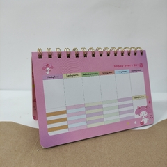 PLANNERS 104 PAGS 18.6 x 12.3 cm PASTA DURA ARILLOS MUNDO SANRIO - tienda en línea