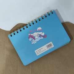 PLANNERS 104 PAGS 18.6 x 12.3 cm PASTA DURA ARILLOS MUNDO SANRIO en internet