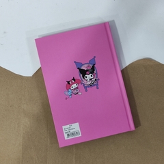 PLANNERS SEMANALES KUROMI PASTA DURA 80 PAGS 13.3 x 19.3 cm MUNDO SANRIO