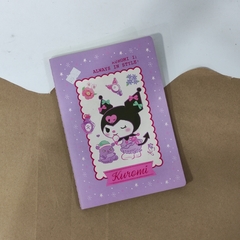 LIBRETAS KUROMI PASTA SUAVE 40 PAGS RAYAS 14 x 20.3 cm MUNDO SANRIO - comprar en línea