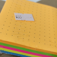 POST IT PUNTOS 5 COLORES 7.5x7.5 cm SOFIA STICKER NOTAS ADHESIVAS STICKY NOTES - Maco Creativos