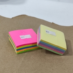 POST IT CUADRADOS 5 COLORES 5x5 cm SOFIA STICKER NOTAS ADHESIVAS STICKY NOTES