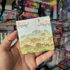 POST IT PAISAJES INCREIBLES 8x8cm 80 PZS PAPEL NOTAS ADHESIVAS STICKY NOTES en internet