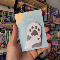 POST IT PATITAS DE MASCOTA MEOW 4 MODELOS DIFERENTES - Maco Creativos